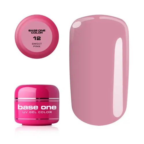 Gel UV Silcare Base One Color - Sweet Pink 12, 5g