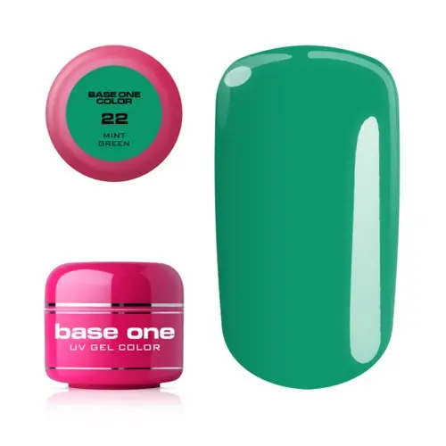 Gel UV Silcare Base One Color - Mint Green 22, 5g