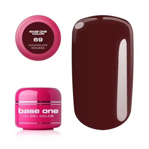 Gel UV Silcare Base One Color - Chocolate Mousse 69, 5g