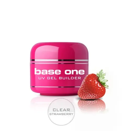 Base One Gel – Clear Strawberry, 5g