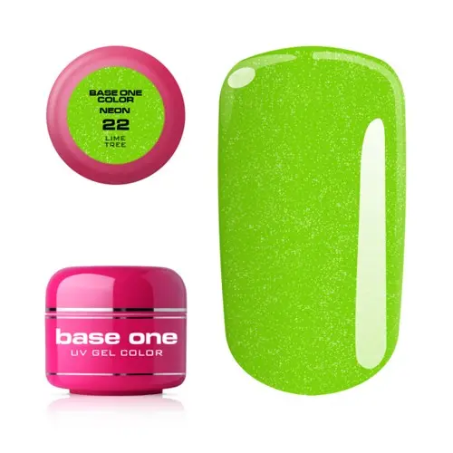 Gel UV Silcare Base One Neon - Lime Tree 22, 5g
