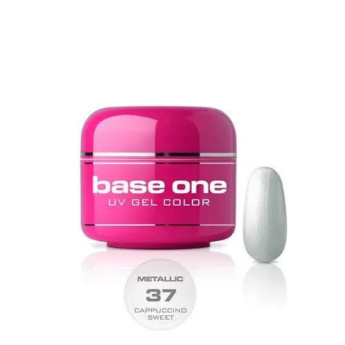 Gel UV Silcare Base One Color Metallic - Cappuccino Sweet 37, 5g