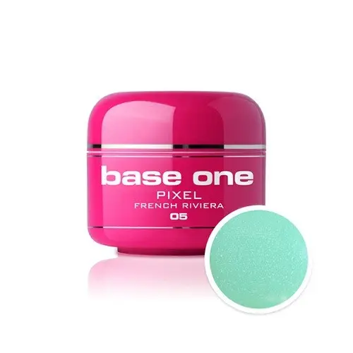 Gel UV Silcare Base One Pixel – French Riviera 05, 5g