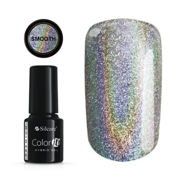 Gel Silcare Color IT Hybrid - Smooth HOLO, 6g