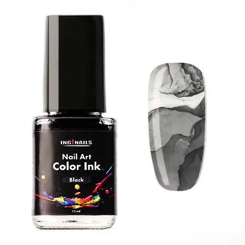 Nail art color Ink 12ml - black