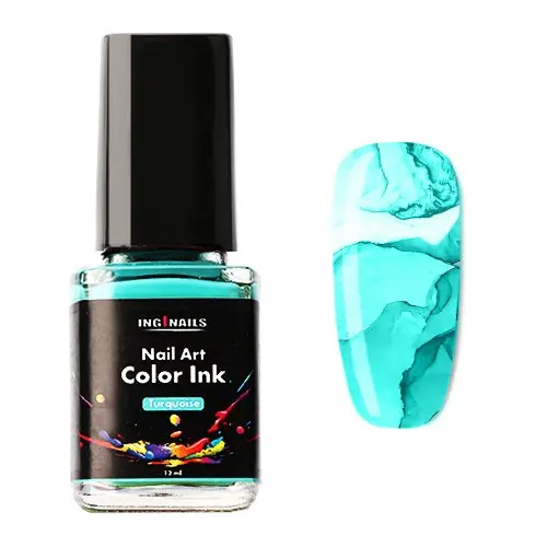 Nail art color Ink 12ml - Turquoise