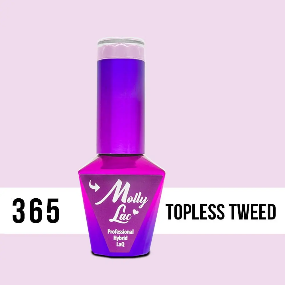 MOLLY LAC UV/LED Silk Cotton - Topless Tweed 365, 10ml