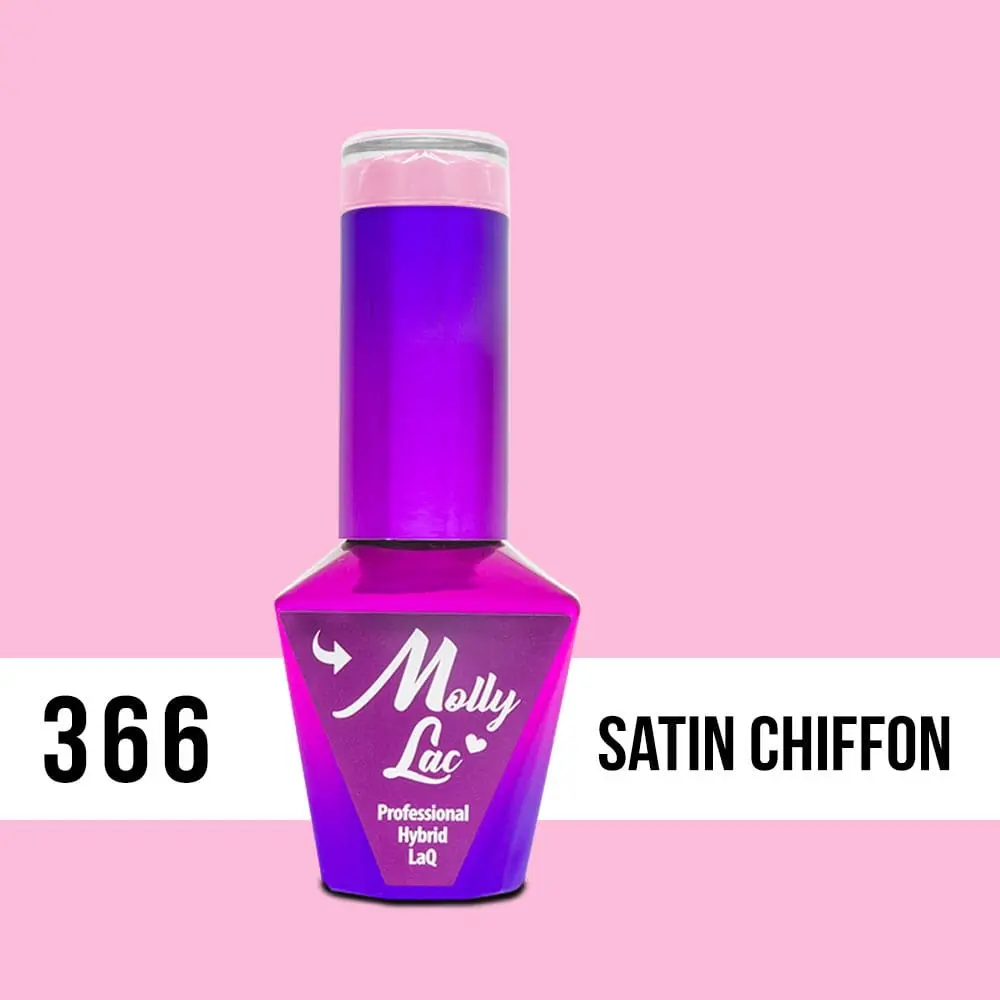 MOLLY LAC UV/LED Silk Cotton - Satin Chiffon 366, 10ml
