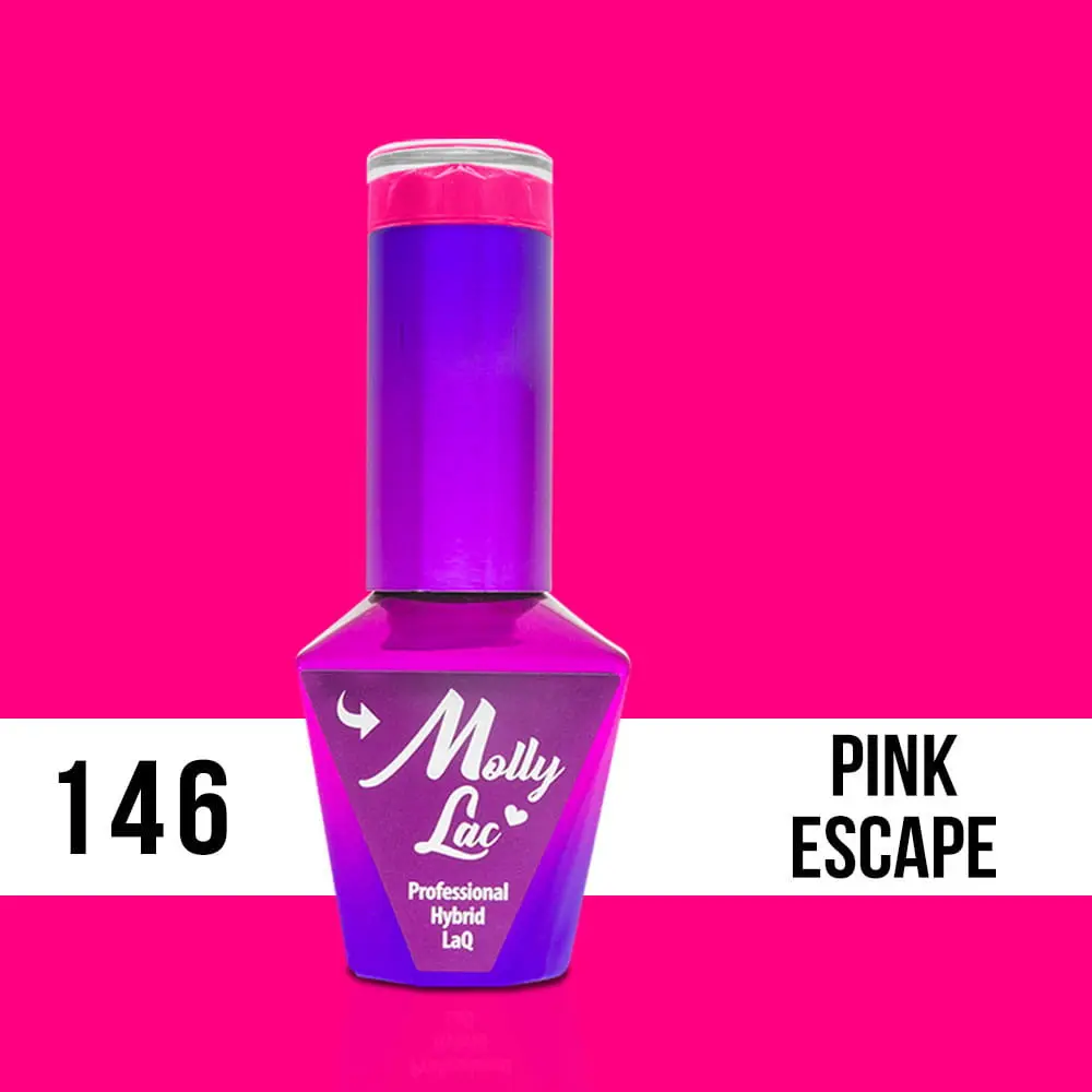 MOLLY LAC UV/LED Flamingo - Pink Escape 146, 10ml