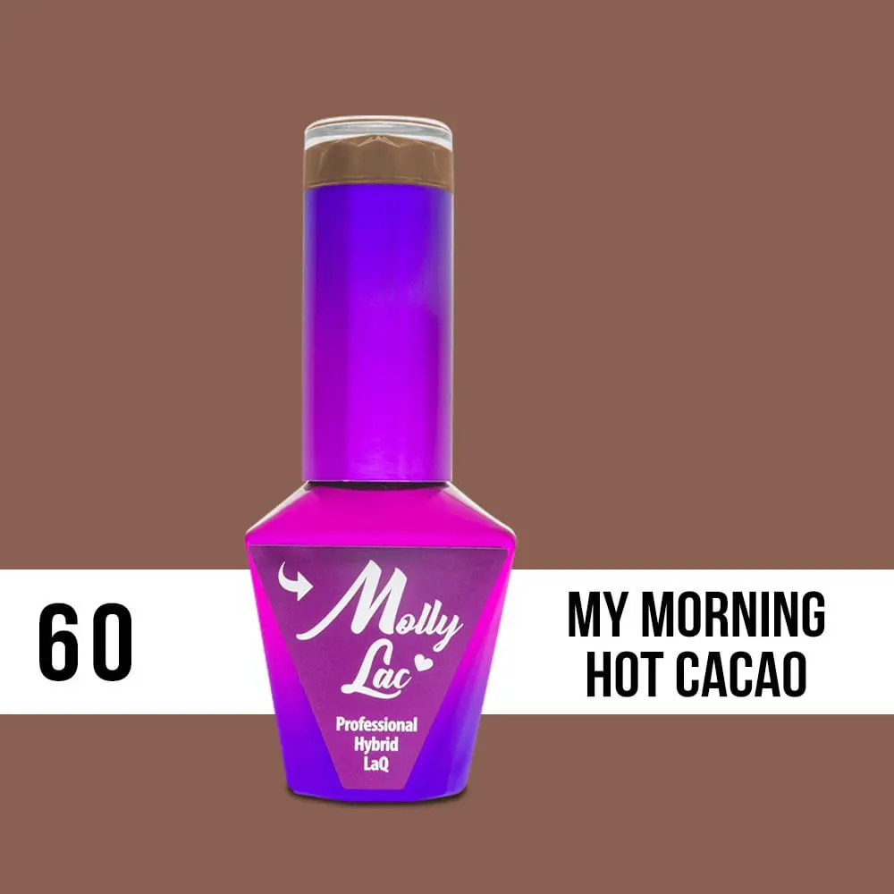 LAC MOLLY UV/LED gel Delicate Women - My Morning Hot Cacao 60, 10ml