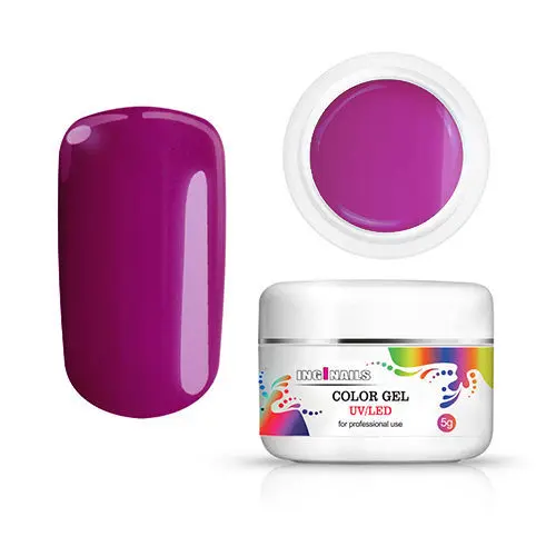 Inginails gel colorat UV/LED - Violet Smoke, 5g