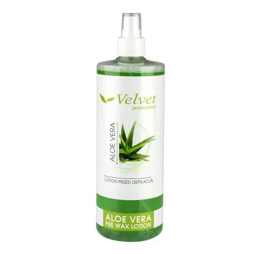 Soluție de pre-depilare cu spray Aloe Vera, 500ml