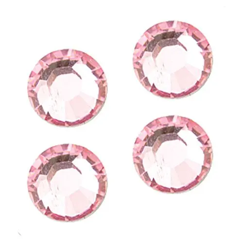 Pietre Swarovski pentru unghii - roz, 3mm, 50buc