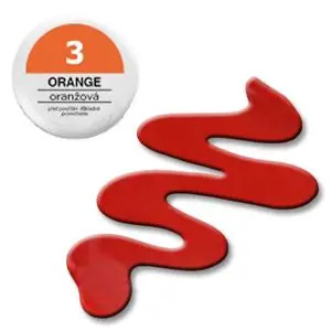 3 Orange 5g – gel UV colorat