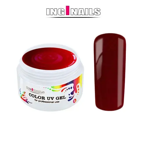 Gel UV colorat Inginails 5g – Pearl Red