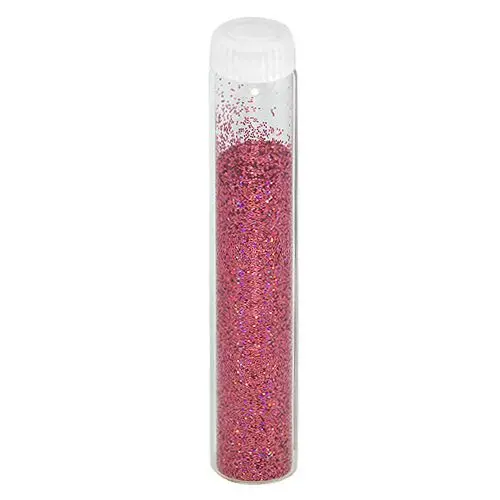 Pudră cu glitter de culoare roz - hologramă