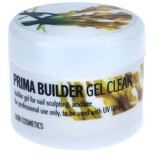 Gel Prima Builder Clear, Lion Cosmetics - 40ml